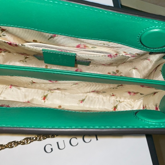 Gucci Ophidia Green Python. Brand new summer wicker Gucci purse. - Picture 2 of 4